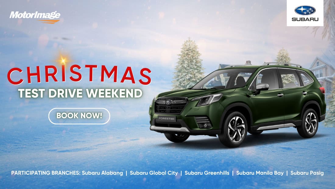 Christmas test drive weekend