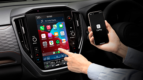 11.6" Wireless Apple CarPlay<sup>*1</sup><br>and Android Auto<sup>*1</sup>
