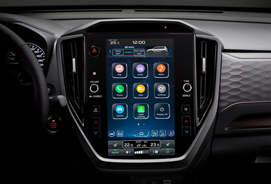 11.6-inch Centre Display<sup>*1</sup>