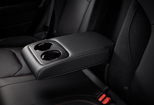 Rear Seat Centre Armrest with 2 Cup Holders