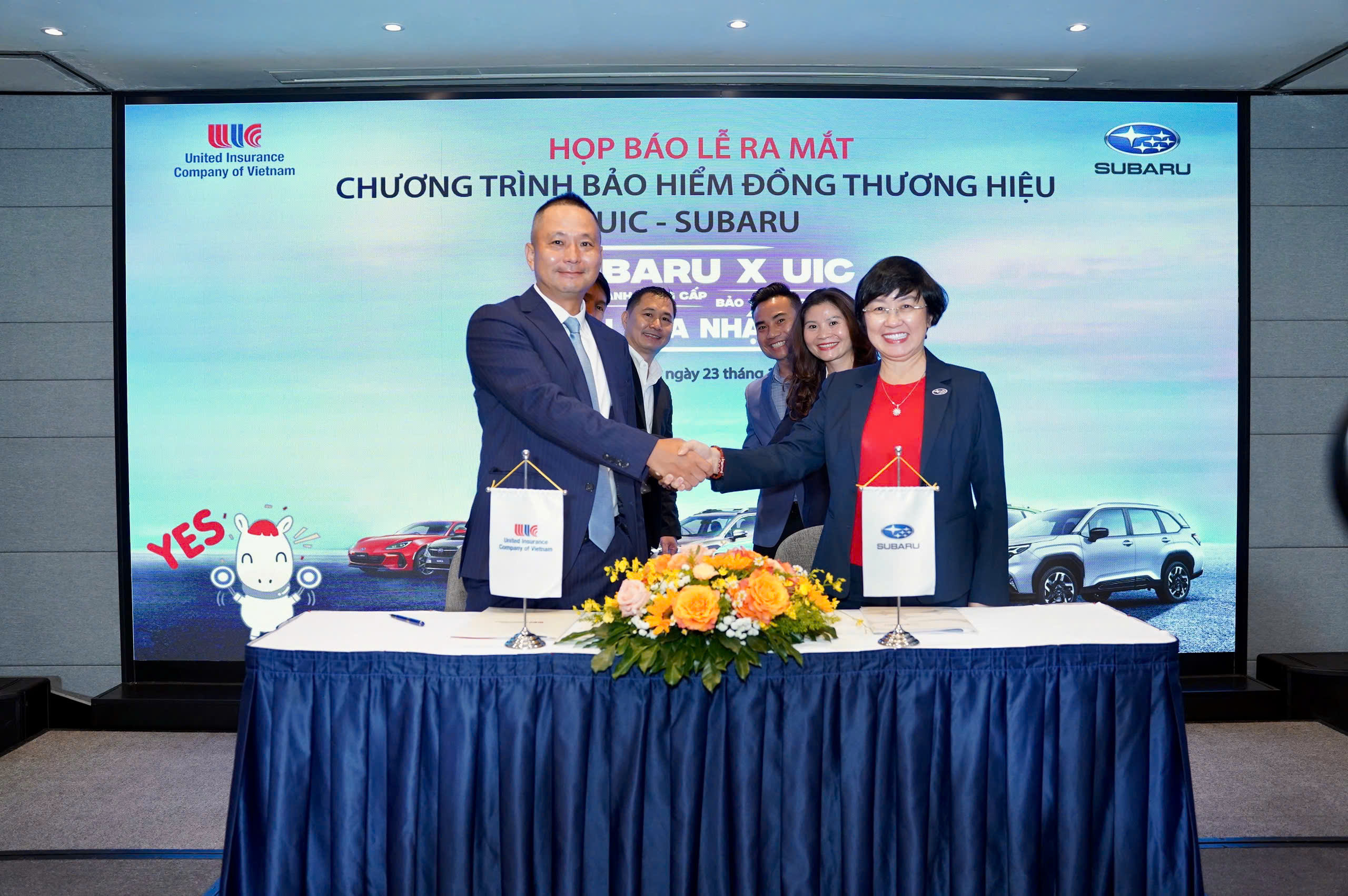 Lễ Ra Mắt Chương Trình Bảo Hiểm Đồng Thương Hiệu UIC – Subaru